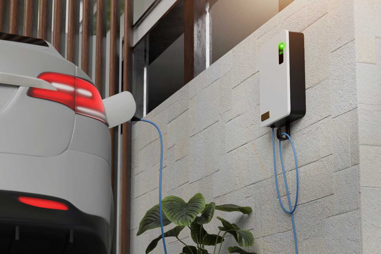 EV charger installation at home Crimson Power