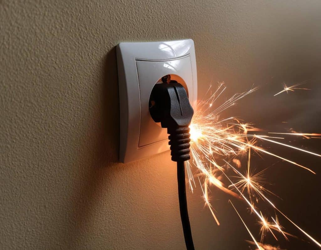 sparking outlet