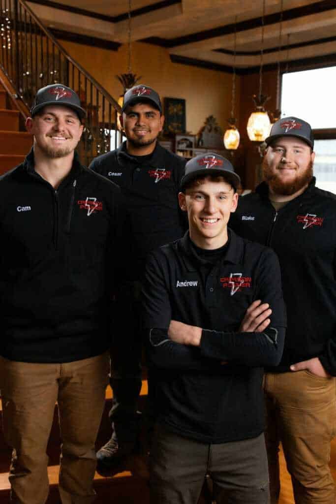 Crimson Power team of electrical installation experts